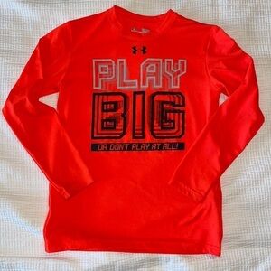 Under Armour boys long sleeve heat gear ☀️